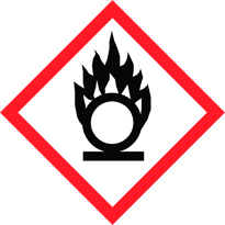 Faropiktogram - oxiderande