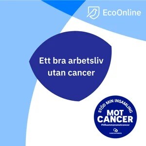 SE EcoOnline Cancerfonden 2022