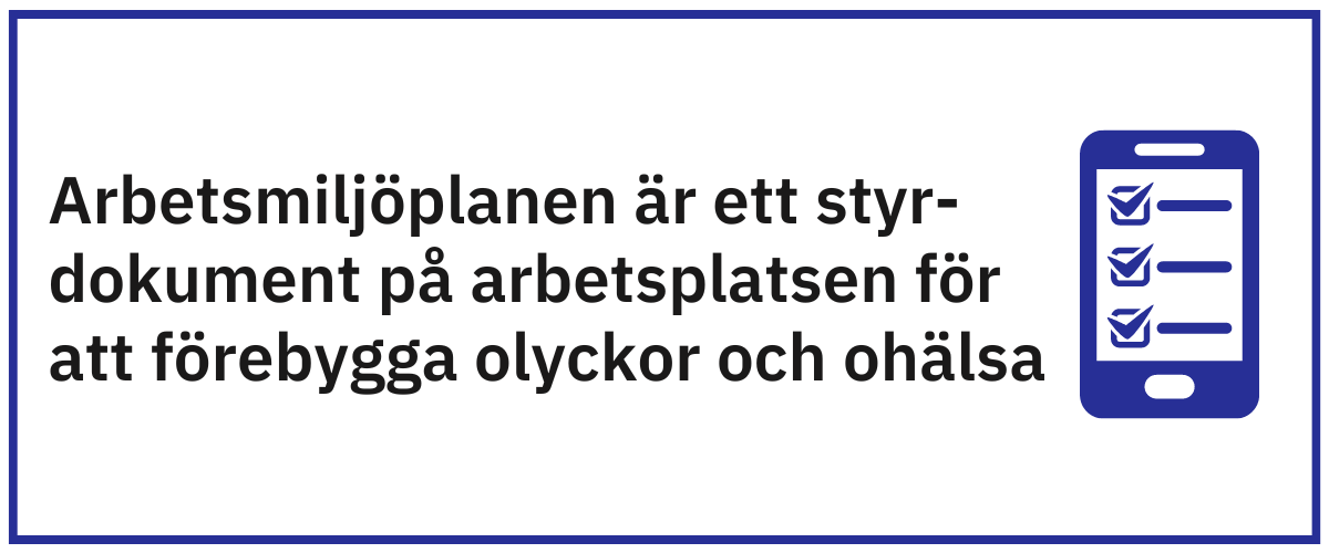 SE Arbetsmiljöplan är ett styrdokument_ Byggarbetsplats-1